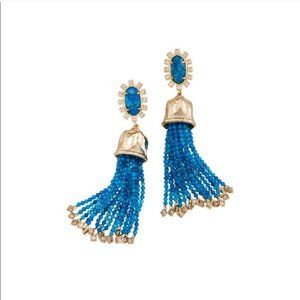 Kendra Scott  Blue Topaz Decker Earrings